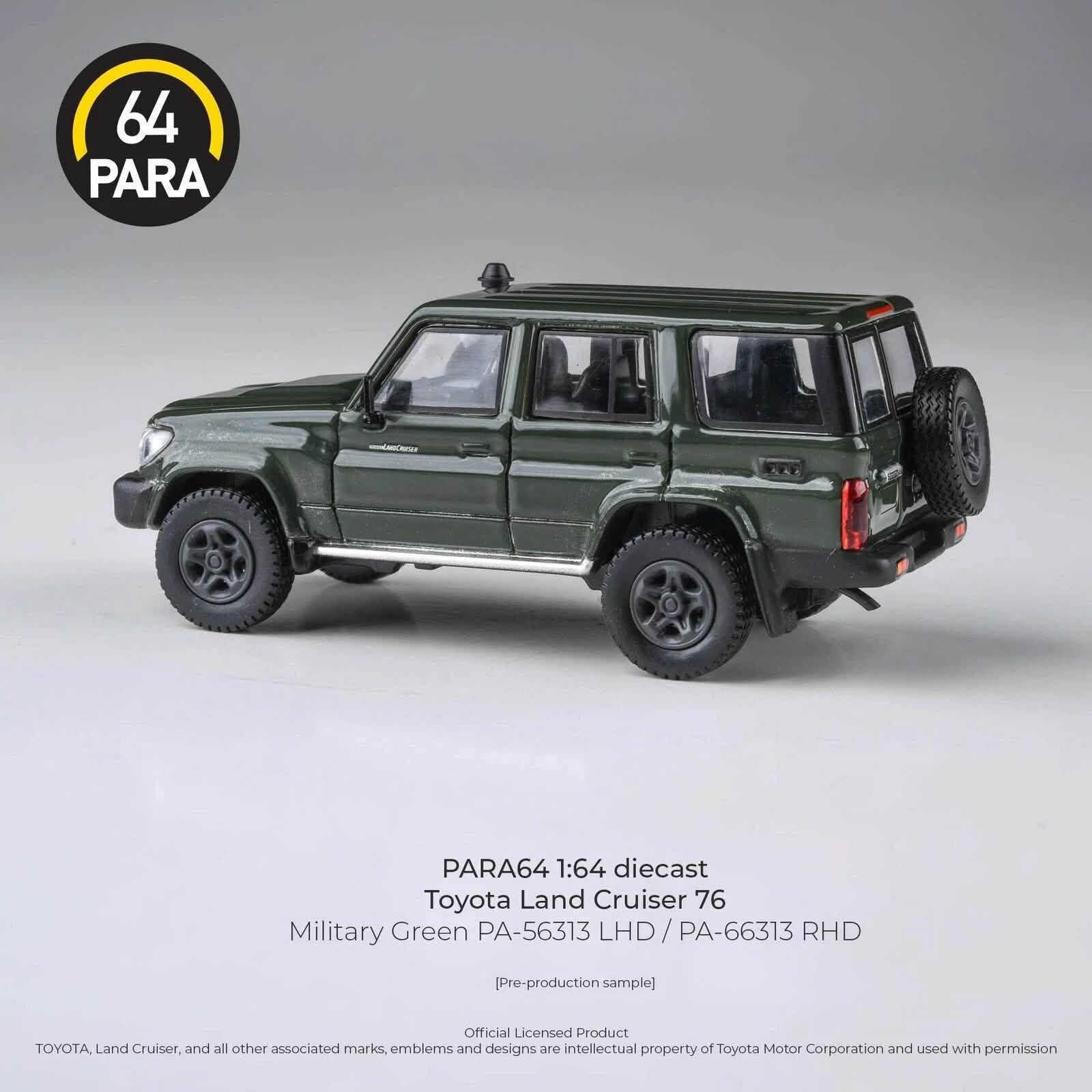 PARA64 1:64 2014 Toyota Land Cruiser LC76 Military Green
متوفرة الان ✅ سعر 30 الف💚

#شاص #PARA64 #camle #masdi #diecast #مصغرات #بيكب


**إذا كنت صاحب هذا الإعلان وتريد حذفه لأي سبب، رجاءا أرسل رسالة إلى الدعم الفني**
