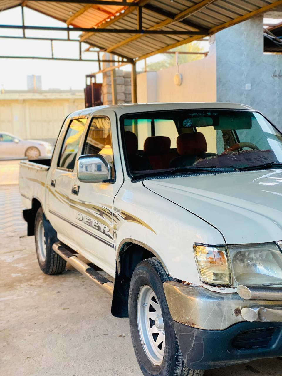 السلام عليكم
دير 2006 
گير شرط 
محرك فور واي شرط لا تبخير ولا تنقيص 
السياره جاهزه من كل نواحي 
سعر 47 وبيها مجال 
مكان بيجي قريه المزرعه 
***********
***********
