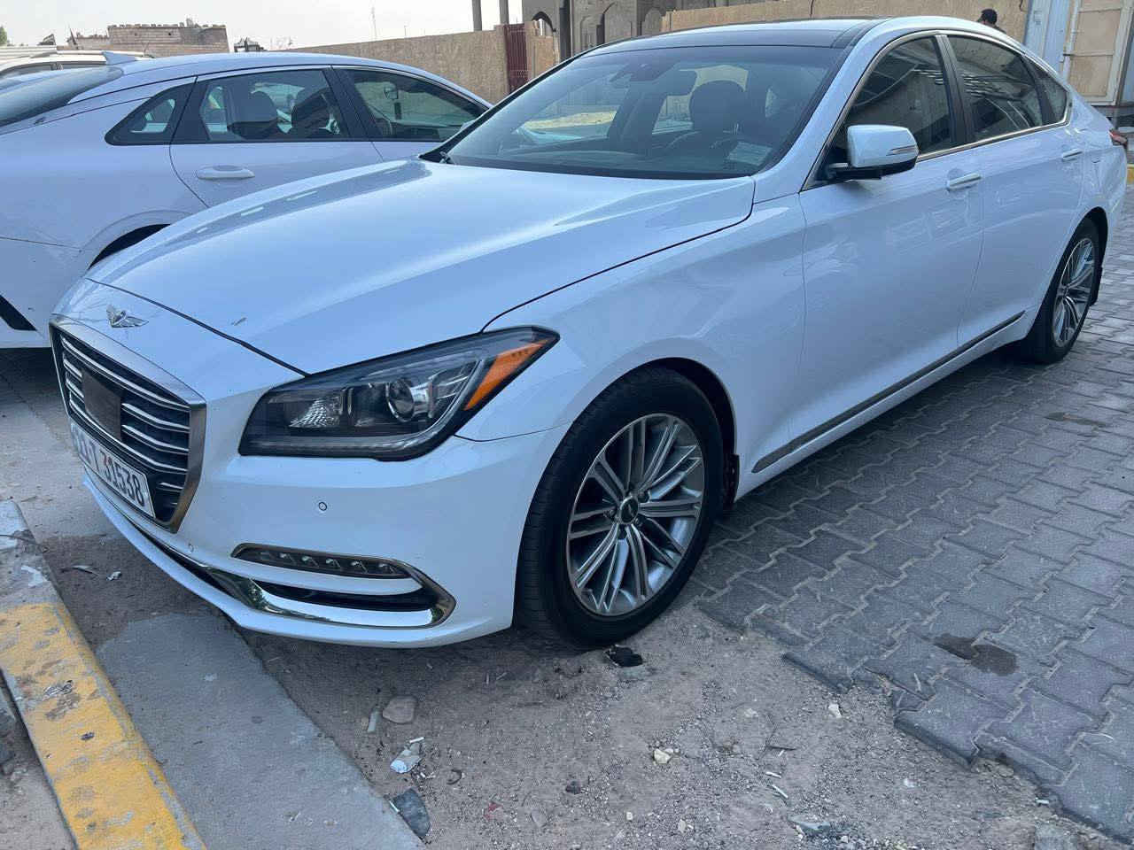 جنسيز G80 موديل 2018 بلاتينيوم
سيارة نضيفة مال جناي وبسعر مناسب
رقم بغداد شرط التحويل

💎 ســعــر ✅ ::  الــرد تلقائي 📮

كير ومحرك مكفول
حجم المحرك 6V 
ماشية  56 ميل

ترحيب كشن مع الستيرن عند التشغيل
بصمة أبواب وصندوق
حساسات خلفيه امامية
كامرة خلفية
داخل جلد لون اسود
كشنات كهرباء جهتين
رادارات النقطة العمياء
رادار امامي مع خاصية القيادة الالية
ستيرن تدفئة 
توقف ذاتي عن القيادة 
اوتو هولد  وسايد بريك كهرباء دكمة
فيت بم  جديد 
دسكات جدد
فلاتر  ودهون كامله  جديده
وباقي مواصفات Genesis G80 2018 معروفة

السيارة حيل نضيفة ماتحتاج اي مصرف

للعلم السياره مبدل البنيد مالته بواحد بلاد
كذلك  الجاملغ مبدل نفس لون بلادي والبادي موجود
معمر وكامل بنيد مع جاملغ تاخذهن ويه السيارة

مكان السيارة: ميسان
رقم صـــاحب السيارة: *********** واتساب

لعرض سيارتك على الصفحة بنفس الطريقة راسلنا
