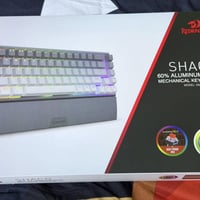 كيبورد مع ماوس باد للبيع   كيبورد ريدراكون shaco حجم ٦٠٪؜ RGB لون السو...