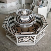 نوافير دمشقية • رخام طبيعي • تفصيل حسب الطلب