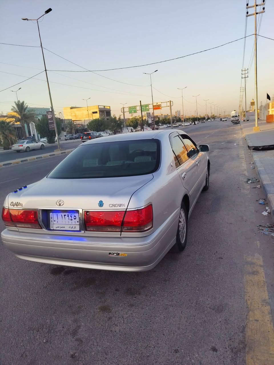 السلام عليكم البيع تيوتا كراون ملكة 2002 باسمي شخصيآ رقم كركوك مدفوع كمرك وضريبه كامله السيارة مكفولة كفالة عامة كير مكينه حداديه تبريد ثلج دكمتين  مكينة ديفور الكبير  سياره جاهزه وشرط جديده  شادله منضومه مال زنون كامله وشاشة تحويرت النجف مكان السيارة نجف الاشرف ناحية العباسية الشراي يتصل ***********

