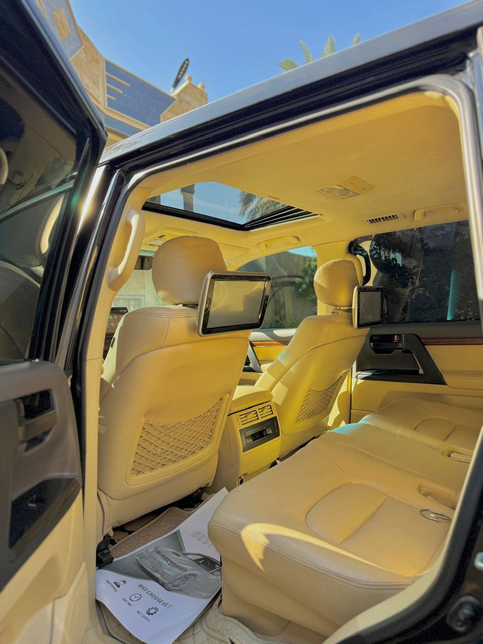 السلام عليكم
لاندكروزر موديل ١٦  كفاله  
رقم اربيل 
١/١فول
سعر ٤٦٨
للاستفسار على الرقم 
***********
مكانه بغدا 
مكينه ٦ 
٨ ايرباك SAS
