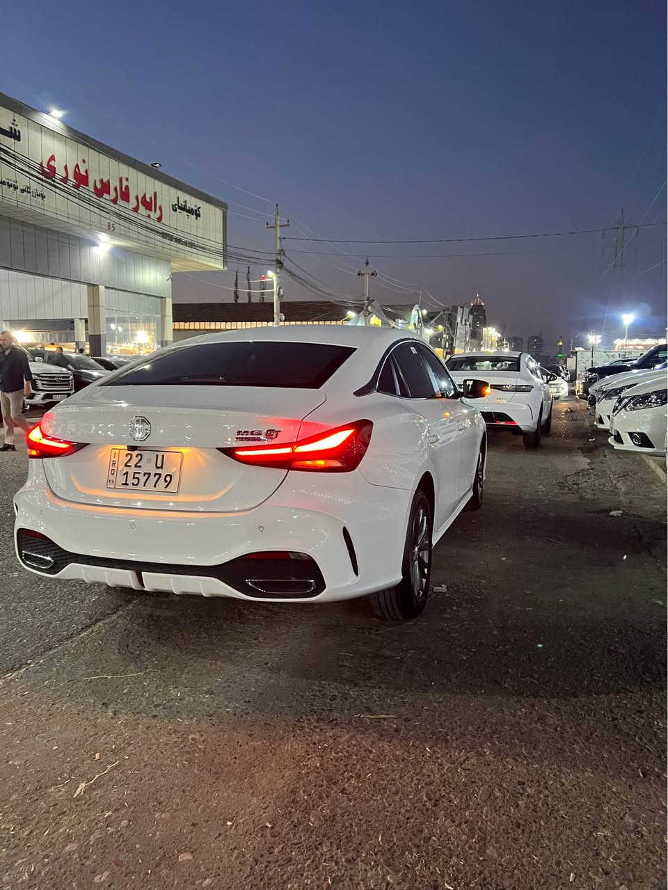 MG GT 2025
فوول مواسەفاتە
سلایدە
بەسمەیە
ئۆتۆ هۆلد و برێك بەسمە
گێر تۆماتیك و عادی و Sport
ویل کڕۆمە
لایت LED
بەگلایت LED
بێ تۆربۆی مەرغوبە
تەنها 26000km ڕۆیشتیە 
گێچ ئەلیکترۆنی
شکل نوێیە
فوول كماليات 
سةيارةكة هيج هيجي نية سبوخ تعديل تةرزة قنجو قوپ هةموو گياني بةشةرت .
بۆ پەیوەندی :
***********
سعر:125💵مجاليكي كةم أربيل, العراق
