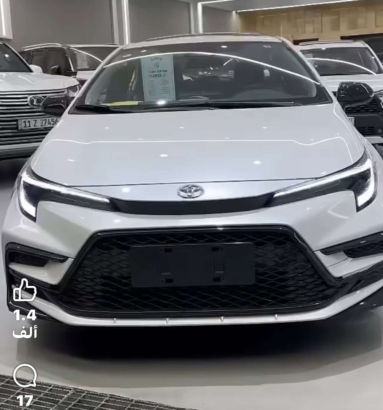 ✨ تويوتا كورولا سبورت 2025 – فئة البلاك إدشن البلادي الأصلي! ✨

السعر 25,500,000 دينار  (يشمل اللوحات المرورية) ⚡
☀️ فتحة سقف سلايد
➕محرك 1800 هايبرد 
🔑 بصمة + دخول ذكي
♨️ مقاعد جلد أصلي + مقعد كهربائي
🧠 رادار + تحديد مسار + قيادة شبه ذاتية
✨ هاند بريك كهربائي + لايت زينون فاخر
⚫ جناح أسود + مرايا سودة + شعارات سوداء
🖤 ويل كب أسود + علامة خلفية سوداء أنيقة
📸 شاشة وسطية متطورة + كاميرا دوارة + عداد ديجيتال كامل
⚙️ تحكم مقود جانبين + درايف مود + أوتو هولد
🛡️ فل سيستم إيرباك + مانع تصادم + مانع انزلاق

📍 الموقع: بغداد – الكاظمية – 
💵 البيع فقط نقدًا

📞  ***********
