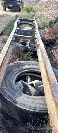 شاصي سكانيا موديل 95 مبطن مال سكس راس تريله للبيع مكفول طوله 7امتر///0...