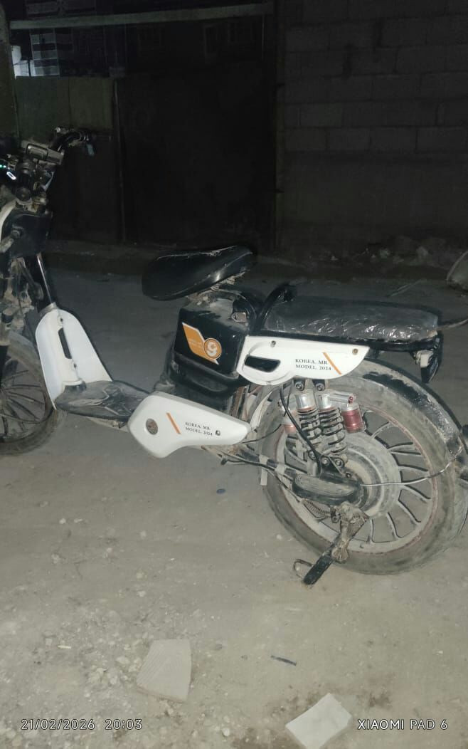 رمضان مبارك على الجميع يارب 

دراجة شحن موديل 2024

حجم20 

سرعة 90 حقيقي 60

بطارية منتهية  

السعر  160 و بيهة مجال للشراي 

العنوان كربلاء المقدسة كنطرة السلام 
للاستفسار مراسلة Kazem Al Khafaji 

رجاء الموشراي ليعلق ولايكسر بسعر


**إذا كنت صاحب هذا الإعلان وتريد حذفه لأي سبب، رجاءا أرسل رسالة إلى الدعم الفني**