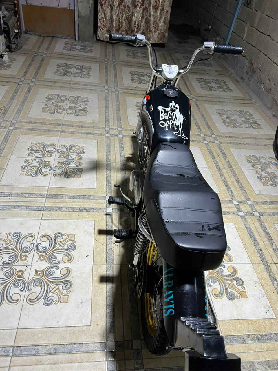 سلام عليكم
دراجه سيجي نامه ادوات مكفوله من السرقه 
تعمير جديد محرك كفاله 
 السعر 650 وبيه مجال 
الاستفسار 
***********
