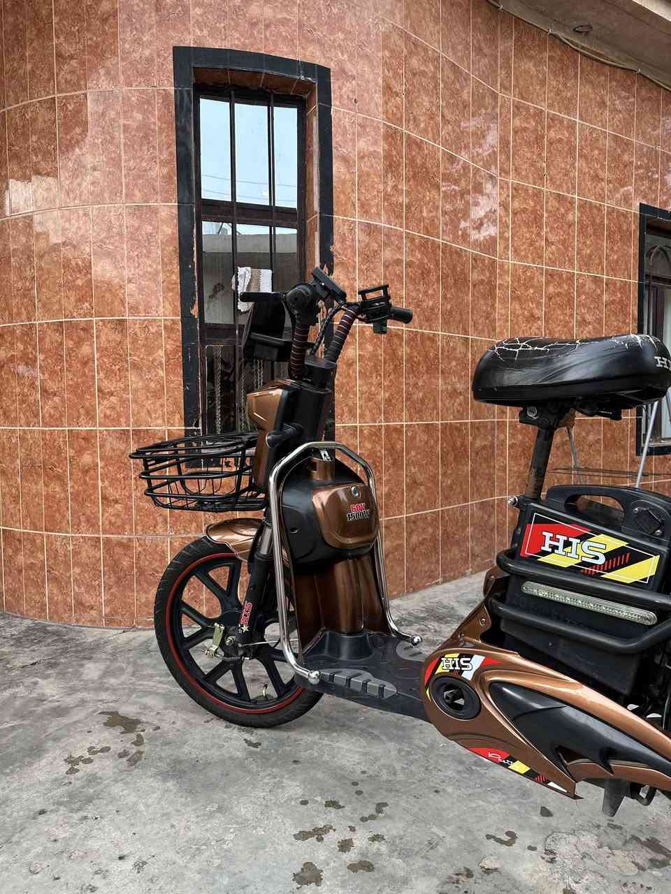 سلام عليكم بايسكل شحن HIS للبيع
موديل 2025

5 بطاريات جديد ماصار شهر شرط الفحص 

اي عيب مابي ملف عقل كله شرط

بس شاشة ما يشتغل او تگدر تصلحه

كهربائيات كله شغال تايرات چوب جديد

سعر 300 بي مجال للشراي

الرقم *********** بي واتساب
