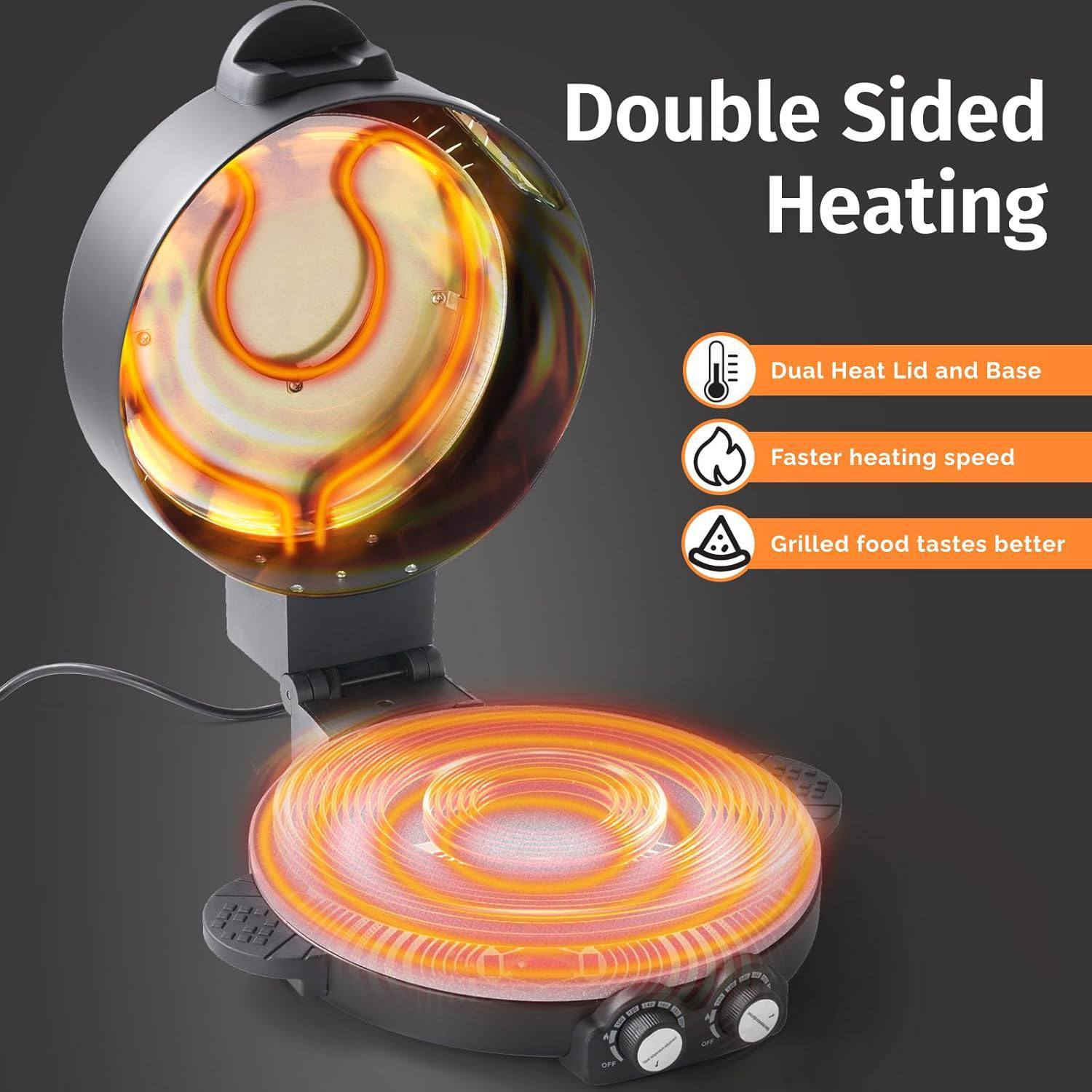 #متوفر #خبازة الخبز و البيتزا و المعجنات ماركة TYSON
حجم 40 سم ، #قوة 2100 واط 🔥 
سطح #جرانيت غير لاصق ، مفتاح قابل لتحكم #بالحرارة
افضل و اسرع جهاز لجميع انواع #المعجنات 🥐🍞🥯🍕

للطلب عبر رسائل الماسنجر 💬🛍️ 
توصيل لجميع مدن #الضفة و #القدس و #الداخل 🛵


**إذا كنت صاحب هذا الإعلان وتريد حذفه لأي سبب، رجاءا أرسل رسالة إلى الدعم الفني**