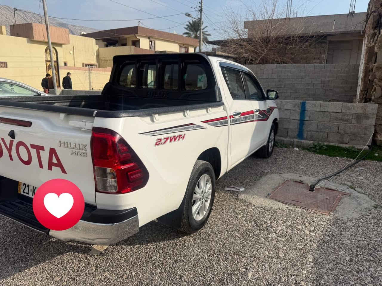 تويوتا هايلوكس ناصى 2023
ساز فول مواصفات
ماشية 22 الف كيلومتر 
فول مواصفات
دعامي بالدعامي بشرط 
رقم السليمانية 

***********
