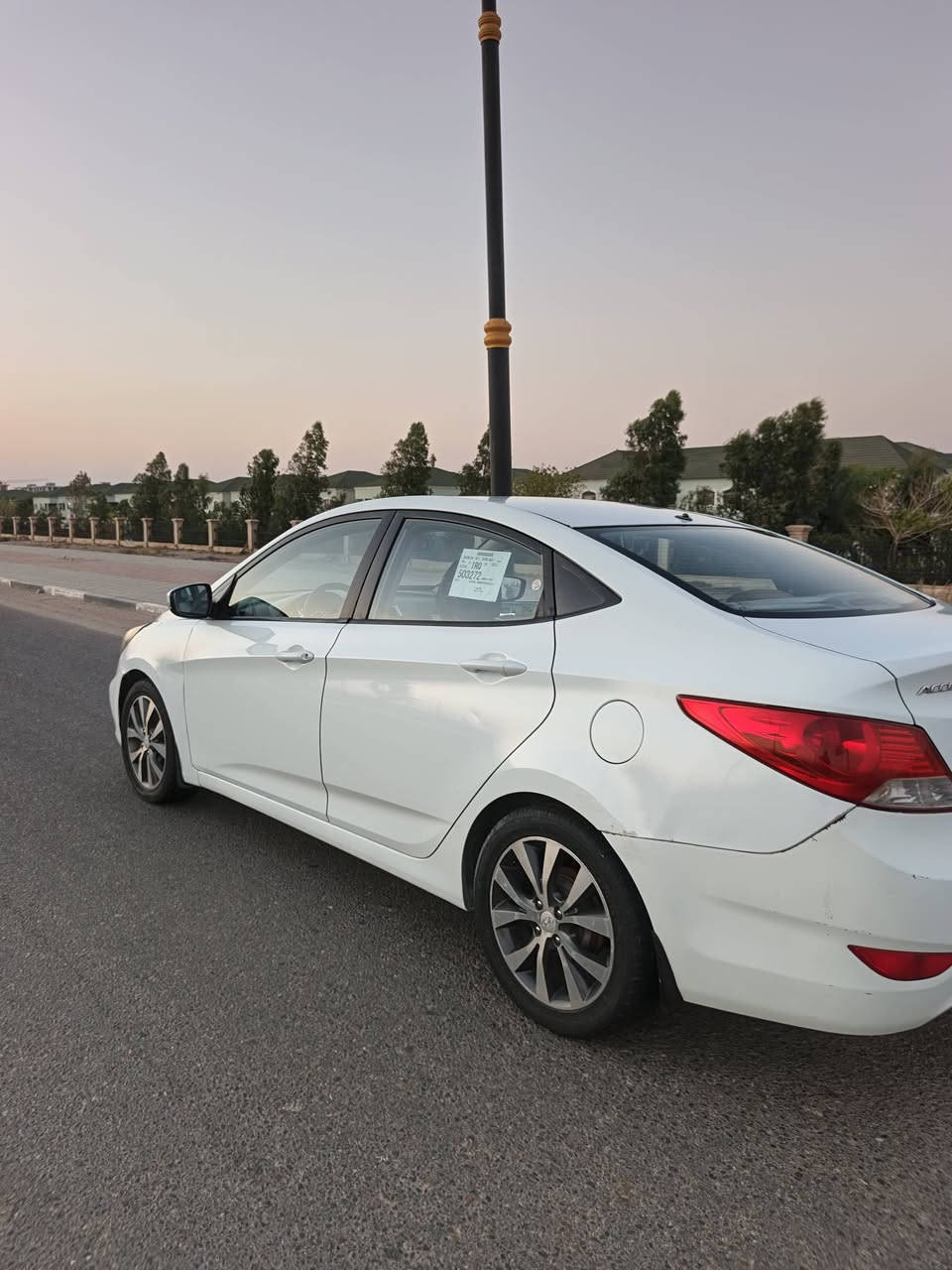 السلام عليكم
اكسنت مديل 15 خليجي قطرتين مكينه 1600
تبريد حداده تخم تاير كله جديد مناقصها شي بيه بنيد مصبوغ وجاملغ بارد سياره كلش نضيفه السعر 88 وبيه مجال للشراي كلش قليل 
عنواني بصرة الامن الداخلي 
***********
