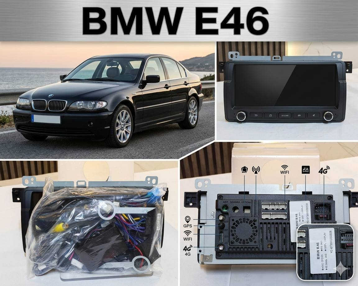 شاشة سيارة بنظام أندرويد مصممة       خصيصًا لطرازات #BMW_E46
تتميز بشاشة مقاس 8.8 بوصة وتعمل بذاكرة وصول عشوائي (RAM) سعة 4 جيجابايت وسعة تخزين 64جيجابايت
تتضمن ميزات متقدمة دعمCarPlay
واتصال 4G، ومعالج إشارة رقمي  (DSP)لتحسين الصوت.


**إذا كنت صاحب هذا الإعلان وتريد حذفه لأي سبب، رجاءا أرسل رسالة إلى الدعم الفني**