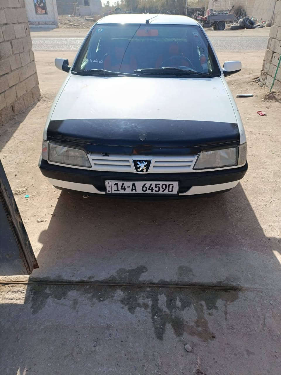 السلام عليكم بيجو 405
مكينه كير حداده خير من الله تبريد ثلج كهربائيات كلها شغاله لايتات زنون دوشمه جديده باتري جديد بدي خير من الله برانكيت ع البلاد الشركه الحواض جيس ع البلاد الشركه سنتر لك تتغفل على السويج حتى الصندوك مديل 12السنويه النهايه العموان البصره ابو الخصيب السعر 35 بيها مجال رقم الهاتف  ما متواجد ع نت***********
