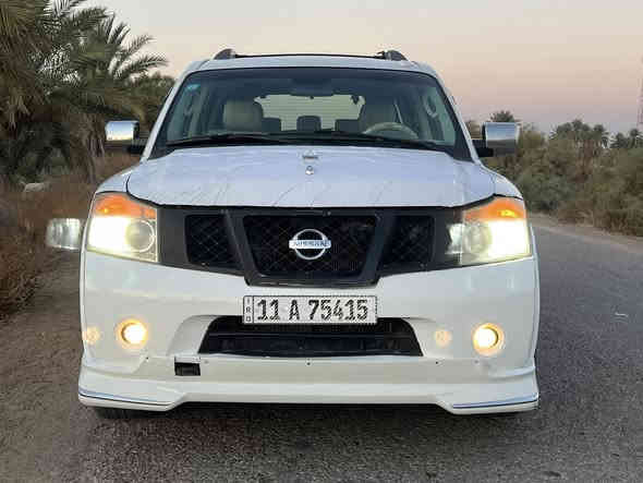 سلام عليكم نيسان ارمادا ٢٠٠٨ رقم بغداد انكليزي باسمي سنويه ٢٠٣٠ السياره جاهزه من كلشي نقصها تبريد فقط كهربائيات خير من الله صدر ٧٠٪؜ تخم تاير جديد بيها ٣ قطع صبغ   
العنوان بغداد 
***********
السعر ١٠٥وبيها مجال
