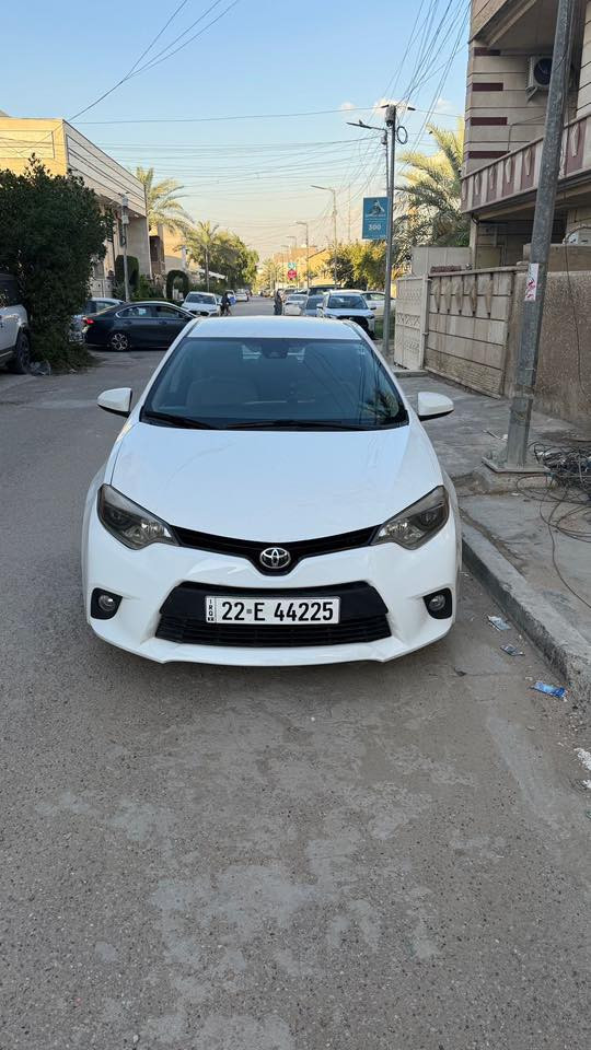 كورلا 2017 le
ماشيه 90 الف ميل 
سياره كلش جديده 
حداديه كلها جديده 
داخل جديد اي نقص مابي 
سياره جاهزه من كل نواحي اي نقص مابيها 
سياره باسمي تحويل ثاني يوم
السعر 119 $ بيها مجال كلش بسيط 

***********
