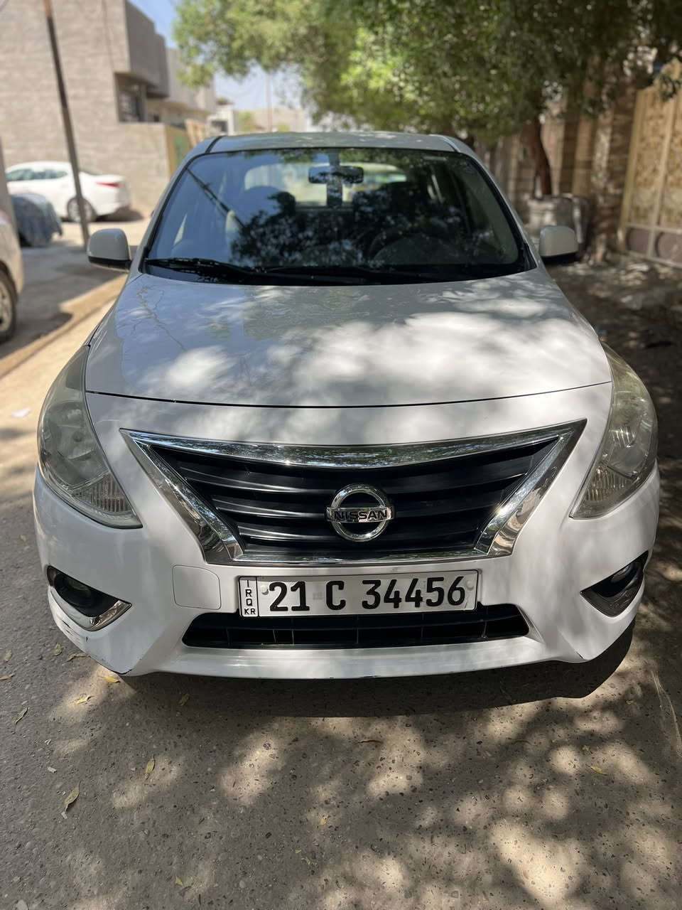 سلام عليكم نيسان سني مديل 2020 رقم سليمانية إنكليزي 
مداور ثاني يوم تبريد ثلج تدفئه السيارة فول 
قطعتين تبريد جام امامي خلفي كهرباء 
تخم تاير جديد صار شهري مخلي بيها 
صدر امامي خلفي جديد السياره بيها 
حالوب بال قماره وبال بنيد قليل 
وبيها صبغ جاملوغ امامي 
بدون دواخل السعر 100 وبيها 
مجال شويه مكاني صلاح الدين قضاء بلد 
الاستفسار اتصل ***********
