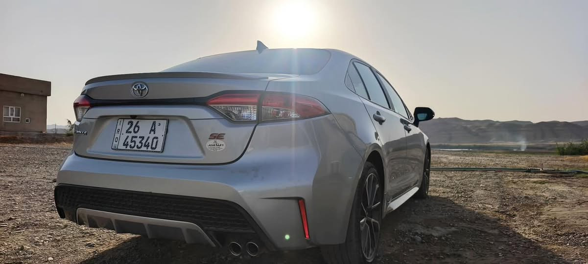 سلام عليكم..كورلا 2022SE
محرك 2000
دخول معوقين صلاح الدين 
رقم دولي جديد 
تاخذ وكاله عامه باركود 
مواصفات اشاير بالمري 
شفتات بالستيرن ابلادي 
جام أوتو 
سايد ابريك دكمه كهربائي 
لايت زنون ولد نهاري بلادي
ماشيه 33 الف ميل
صور الحادث بل منشور بارد فقط 
ملاحظة/السيارة شرط ما مبدل بيها شي وضع شركة 
السعر 155$ بيها مجال قليل 
***********
***********
