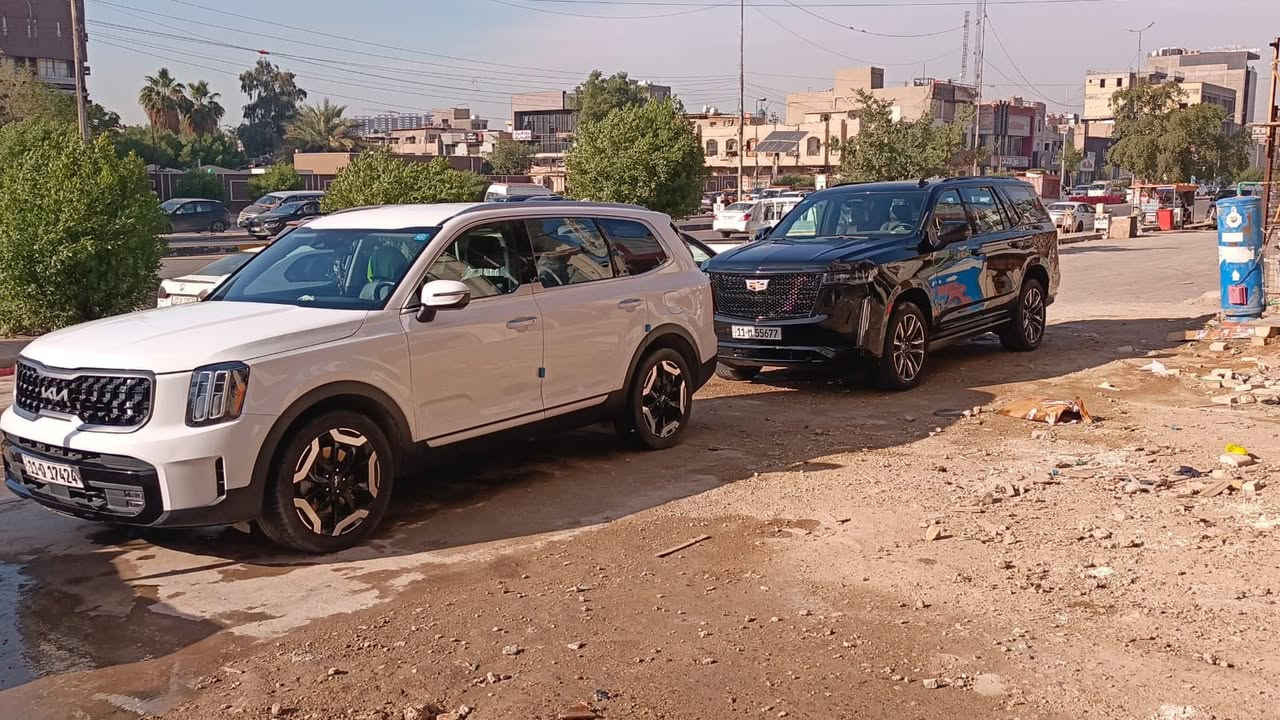 كيا تولرايد  موديل2023 للبيع 
ضربته خفيفه فقط دعاميه وجاملغ صبغ 
شواصي كفاله بدنه كفاله راديترات كفاله 
سعرها ٢٦٠ ورقه 
لون مميز ابيض
كشنات جلد كهرباء تدفئة  
كشنات خلفية منفصلة Vip
سستم سماعات 🔊 هارمن كارد 
كامرتين خلفيه 
شاشة دجتل كبيرة  متصله 
5 وضعيات قيادة 
فور ويل دفع رباعي + تو ويل
حساسات امامي خلفي 
رادارات 360 درجة 
رادار امامي تفاعلي 
نظام تحديد مسار 
نظام نقطة عمياء 
اوتو هولد 
سايد بريك بصمة 
شحن لاسلكي 
نظام ابل كاربلي 
مداخل TEBC
تحكمات ستيرن 
نظام تبريد مناخ منفصل 
تبريد مركزي 3قطع
لايت 4 عدسات اوتو 
نظام محافظة عل طفل مايفتح باب خلفي حال عبور سيارة 
نظام اوامر صوتية 
ويل حجم 20 
محرك 3.8 تنفس طبيعي V6
كير 8 نمر
وبعد بيهة هواي مواصفات 
ماشية ٣٨
حادثها خفيف مكفوله كفاله من التبديل فقط قطعه صبغ وقطعتين كلير امريكا 
رقمها  بغداد باسمي تحويل مباشر
رقمي *********** وتساب 
اتصال *********** بس مسكل اني اتصل
