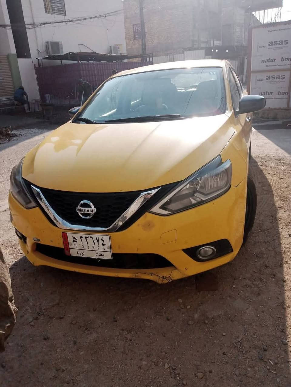 سلام عليكم نيسان سنترا موديل 18 كير ومحرك مكفولات حادث جاملغ امامي فقط تبريد شغال تخم تاير جديد ثلاث انضمه قياده ايكو وسبورت وعادي رقم بغداد مكاني بغداد السعر 110 بيه مجال الرقم ***********
