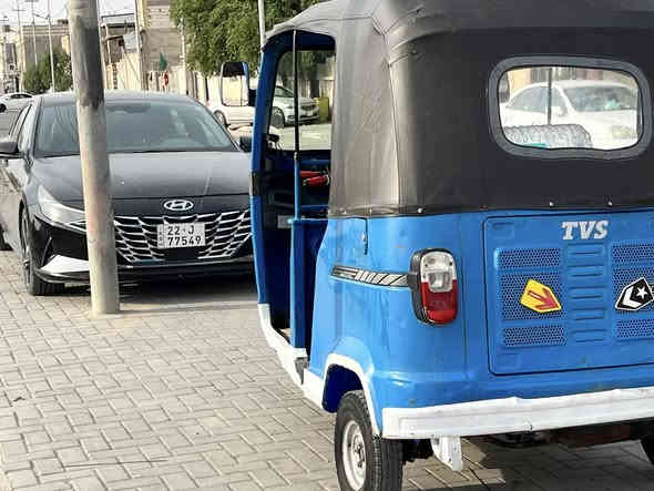 سلام عليكم TVS موديل 2019 رقم وسنويه  باسمي تحويل ثاني يوم جاهزه ومابيها اي نقص مكينه جديده وكهربائيات كلها جاهزه ما متعوبه مال بيت السعر 4500 مجال بسيط بصره قبله شارع ام فؤاد ***********
