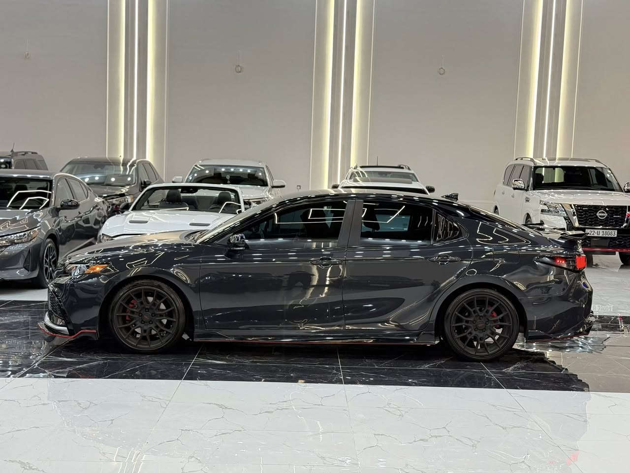 𝟐𝟎𝟐𝟑 𝐓𝐎𝐘𝐎𝐓𝐀 𝐂𝐀𝐌𝐑𝐘-𝐓𝐑𝐃

تويوتا كامري (𝐓𝐑𝐃) موديل : 2023

اللون : سمنتي سقف اسود

عداد المسافة : 

حجم المحرك : V6 3.5L (6.سلندر)

ملاحظة السيارة : بونيد صبغ✅(جاملغ خلفي كاير امريكا)

 كافة الايرباكات سليمة %100

المواصفات : 𝐓𝐑𝐃

ابواب  بصمة
بصمة تشغيل 
تشغيل عن بعد (𝐑𝐄𝐌𝐎𝐓𝐄 𝐒𝐓𝐀𝐑𝐓)
شاشة كبير لمس
كــــاميــــرة
هاند بريك بصمة
اوتو هولد (𝐀𝐔𝐓𝐎 𝐇𝐎𝐋𝐃)
اوتو ستارت (𝐀𝐔𝐓𝐎 𝐒𝐓𝐀𝐑𝐓)
اوتو ستوب (𝐀𝐔𝐓𝐎 𝐒𝐓𝐎𝐏)
رادار امامي (تحديد مسار)
‏‎رادار جانبي (نقاط عمياء)
‏‎رادار خلفي (التحذير من الاصطدام)
‏‎حساسات خلفي 
نظام (𝐄𝐂𝐎)
نظام (𝐍𝐎𝐑𝐌𝐀𝐋)
نظام (𝐒𝐏𝐎𝐑𝐓)
مانع انزلاق+𝐀𝐁𝐒
تحكيم استيرن
كشنات جلد
كشنات كهربائي
تبريد لمس
تبريد مركزي
لايتات (𝐋𝐄𝐃) ليد عدسة زينون 
بكلايتات (𝐋𝐄𝐃) ليد
ويل كروم 

‏‎تفاصيل اكثر الاتصال علی ارقام التاليه  

‏ WhatsApp - Vibir

☎️ ***********

☎️ ***********

عنوان📍اربيل فرع ناقلات

معرض كاليفورنيا كارسCALIFORNIA Cars🇺🇸🇮🇶
