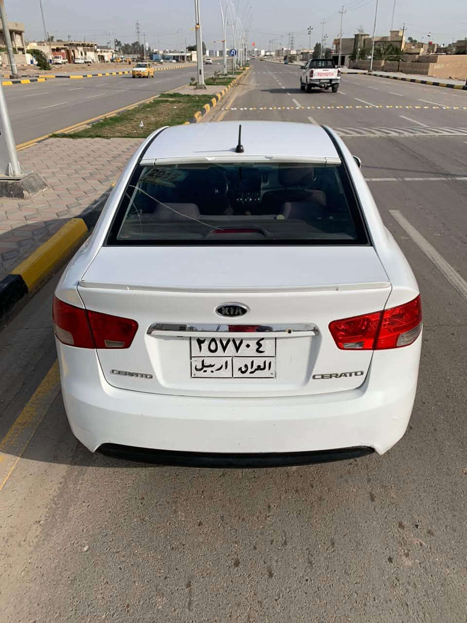 سيراتو موديل 12
رقم اربيل سنويه نافذه تحويل وكاله 

شواصي لغود كفاله بيه صبغ اثر طخات بسيطه قطعتين ونص فقط 

السعر 88

مكاني واسط العزيزية ‭٠٧٧٣ ٢٠٧ ٦٩٤٩‬
