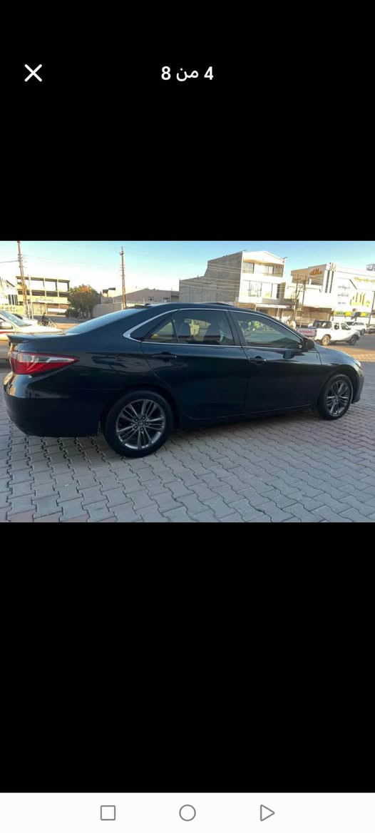 ***********
2017
تويتا كامري 
مواصفات SE(puls)
صلايت 
شاشه گه وره 
كوشن جلد و شامو 
هتد............
ره شي دروزن دوو پارچه بوياخ بو نيت گا بي شانصي بي ژوره وه كيرو مه كينه به شه رت كركوك, العراق
