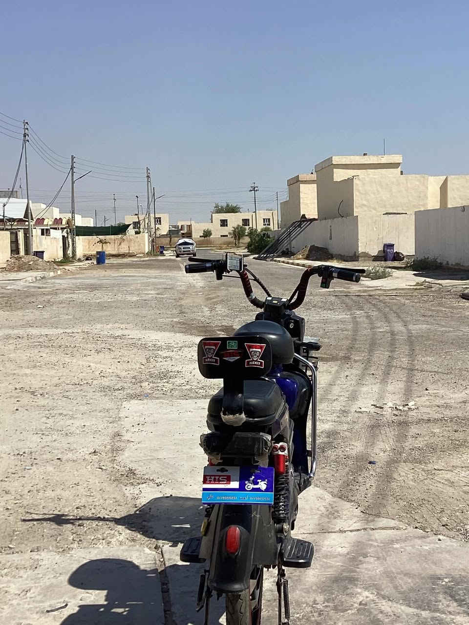 السلام عليكم
للبيع  دراجه شحن HIS حجم 20 لون نيلي 
2025 
فول مواصفات 
نضيف حيل مستخدم شهرين فقط
السعر 400 وبي مجال للشراي 
للأستفسار 
الهاتف📞
***********
