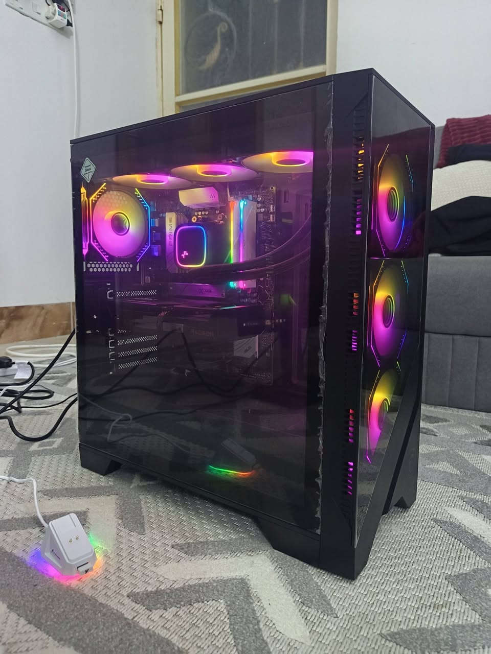 السلام عليكم
-rx 9060 xt 16gb sapphire pulse
 -R5 7600X 4.7GHZ
-B650 ASUS PRIME PLUS
-RAM 32GB 16*2 6000 CL38 OLOY
-PSU 750W GOLD FULL MUDELARS
-CASE MSI MAG 320 ATX
-DEEPCOOL LE720 COOLER
-SSD 1TB + 256GB
-Windows 11 pro active
مكاني كربلاء موجود توصيل كل المحافظات


**إذا كنت صاحب هذا الإعلان وتريد حذفه لأي سبب، رجاءا أرسل رسالة إلى الدعم الفني**
