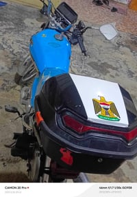 موتوسيكل معمّر • تايرات جديدة • اطراف الشعلة