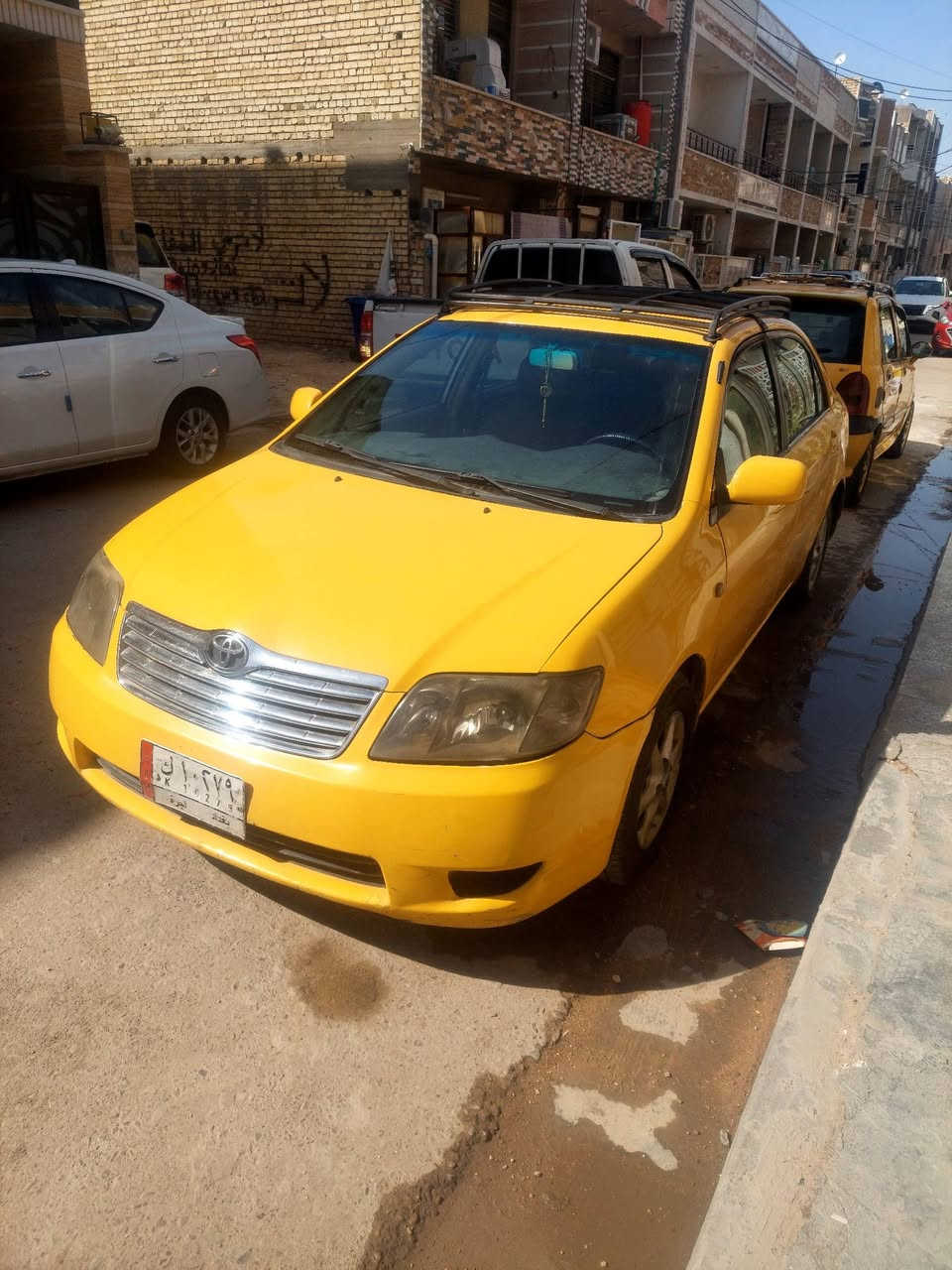 تويوتا كورولا موديل 2005
🔹 المواصفات:
 • خليجي
• محرك 1800
• كير أوتوماتيك
 🔹الرقم سياره بغداد مشروع وطني
🔹 الملاحظات: • حادث من الدعامية الخلفية بسيطه
📍 الموقع: بغداد – الشعب
💰 السعر: 75(بها مجال حك الجاية فقط)
📞 للاستفسار: ***********
