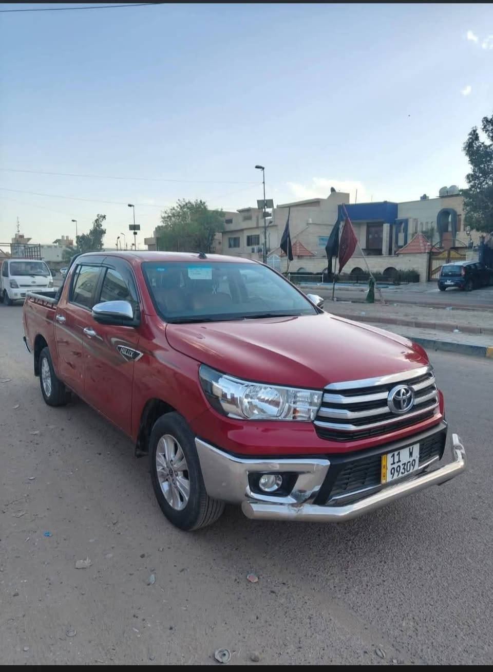 هايلوكس ٢٠٢٢
دم الغزال 
مواصفات ساز 
رقم بغداد 
ماشيه ٧٩ الف 
مكانها بغداد حي اور 
للتواصل واتساب  ***********
السعر ٢٦٠ و بيها مجال
