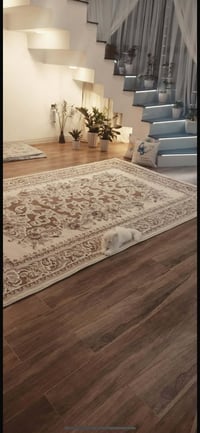 سجادة تركية أصلية • نقشة ورد • ٢×٣م