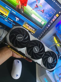 للبيع فقط MSI RTX 4070 TI VENTUS 3X OC جدا نضيف وضمان بي ويا الستاند و...