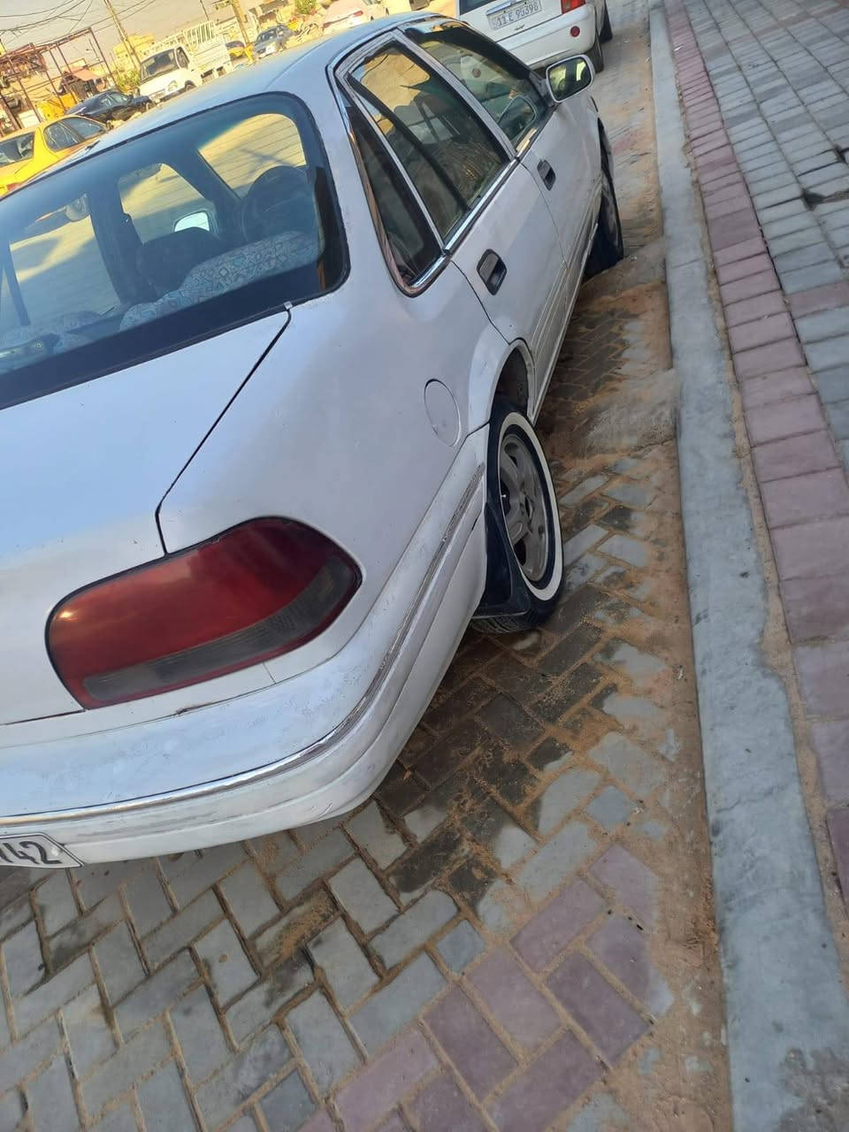 برنس فراشه 96 رقم بغداد انكليزي محرك كير صدر تايرات دواخل كهربائيات خير من الله السعر  25 ورقه للأتصال *********** مكان السياره بغداد
