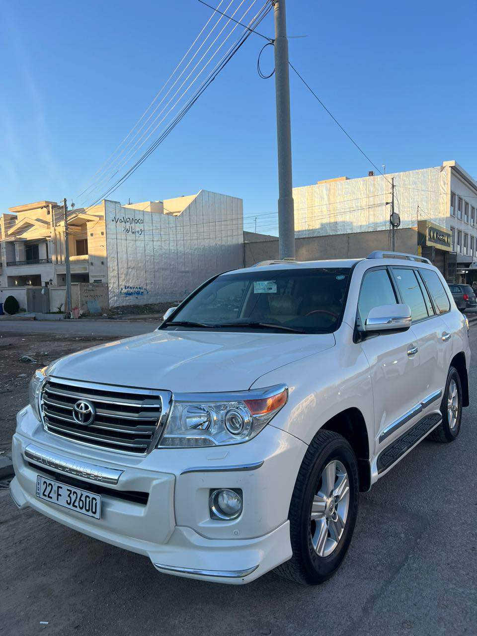 لاندكروز جكساره موديل 2014
مواصفات GXR مواصفات لكزز
8 سلندر داخل صاجي مطعمه 
محرك 4700
ماشيه ١٦٠ الف حقيقي 
رقم اربيل تحويل نفس اليوم 
٤/٥ امكان PDR بيها على بارد بدون صبغ 
سياره جاهزه بدون مصروف 
مكان سياره اربيل 
***********
***********
وتساب شغاله أربيل, العراق
