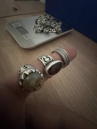 عقيق يماني • سليماني • فضة 925