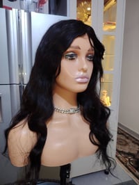 باروكة شعر طبيعي • ضمان مدى الحياة • ٧٥سم