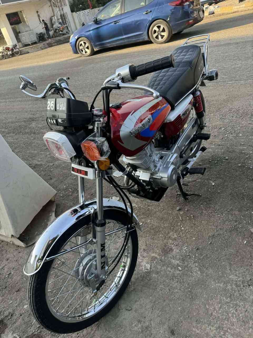 دراجه 4 كير نامه سكنر موديل 26 طالع قبل شهر سعرها 800 وبيها مجال عنواني واسط كوت حي الحوراء  ***********
