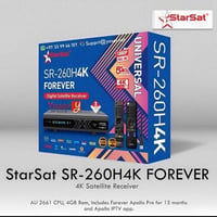 ستارسات SR-260 • 4K UHD • واي فاي 2.4/5G