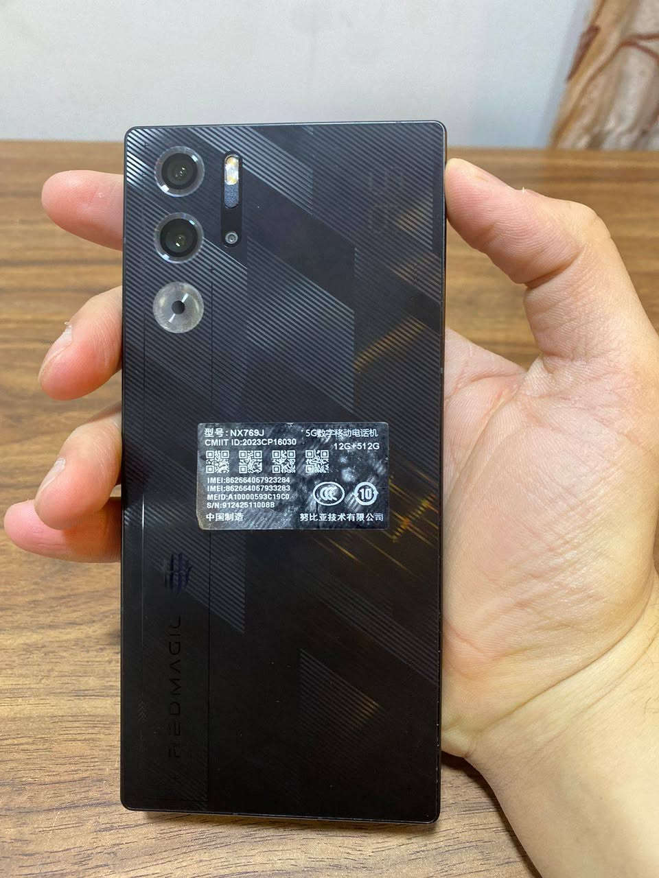 جهاز ريدماجيك 9S pro للبيع
-الذاكرة 512
-بدون ملحقات
-يتوفر توصيل لجميع محافظات العراق
-موجود هم اني بالكاظمية والفلوجة
-التليجرام للمبيعات:Earthglobe21@
---السعر=625,000الف بدون التوصيل---


**إذا كنت صاحب هذا الإعلان وتريد حذفه لأي سبب، رجاءا أرسل رسالة إلى الدعم الفني**