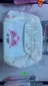 شنطة أطفال • تطريز تاج وردي • السوق الجديد القيصريه الثانية