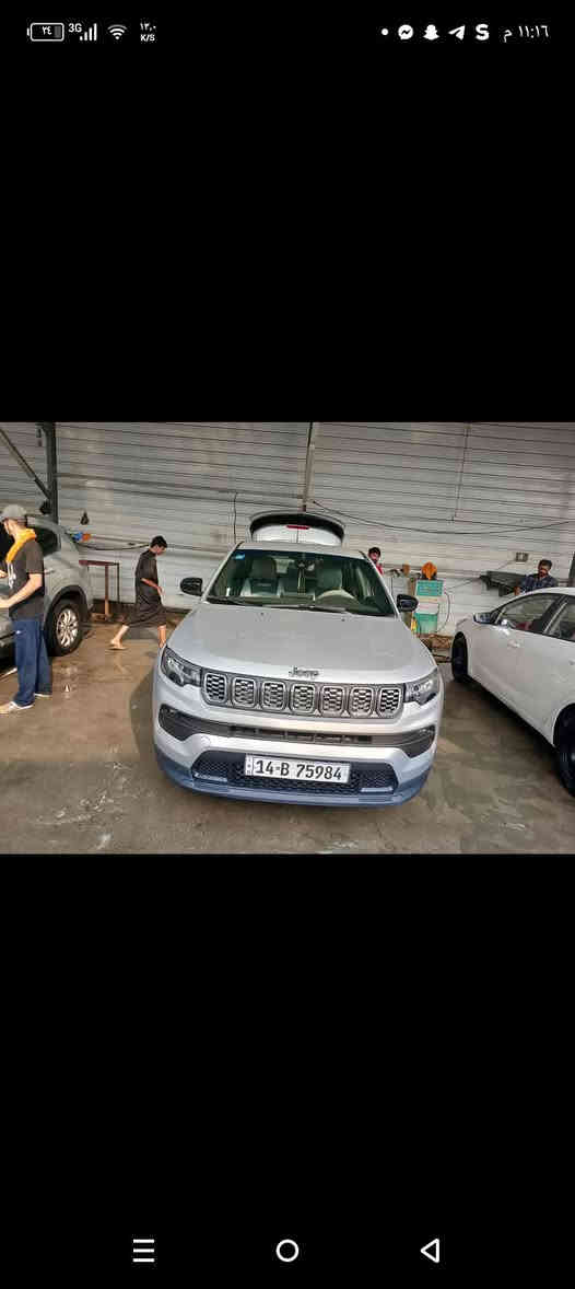 السلام عليكم جيب كومباس موديل 2024 للبيع كتاب شهداء السعر 155 بها مجال بيع مستعجل حادثها دعاميه فقط مقفول من الصبغ سياره حلوه جديده دخول جديد ***********
