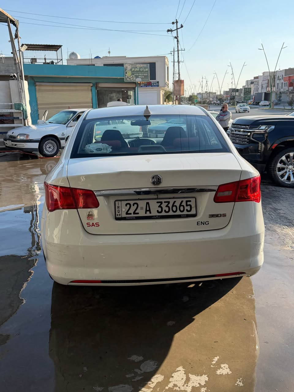 ام جي ٣٥٠ 
مكينه كير تحوير يارس 
سنويه ل٢٩ باسمي شرط التحويل والوكاله 
بدون حادث بدون نقص 
تبريد ثلج وتدفئه شغال 
الموديل 2014 
باقي التفاصيل موجود بالصور 
السعر ٦٣$ بي مجال للطيبين 
رقم تلفون ☎️ *********** كركوك, العراق
