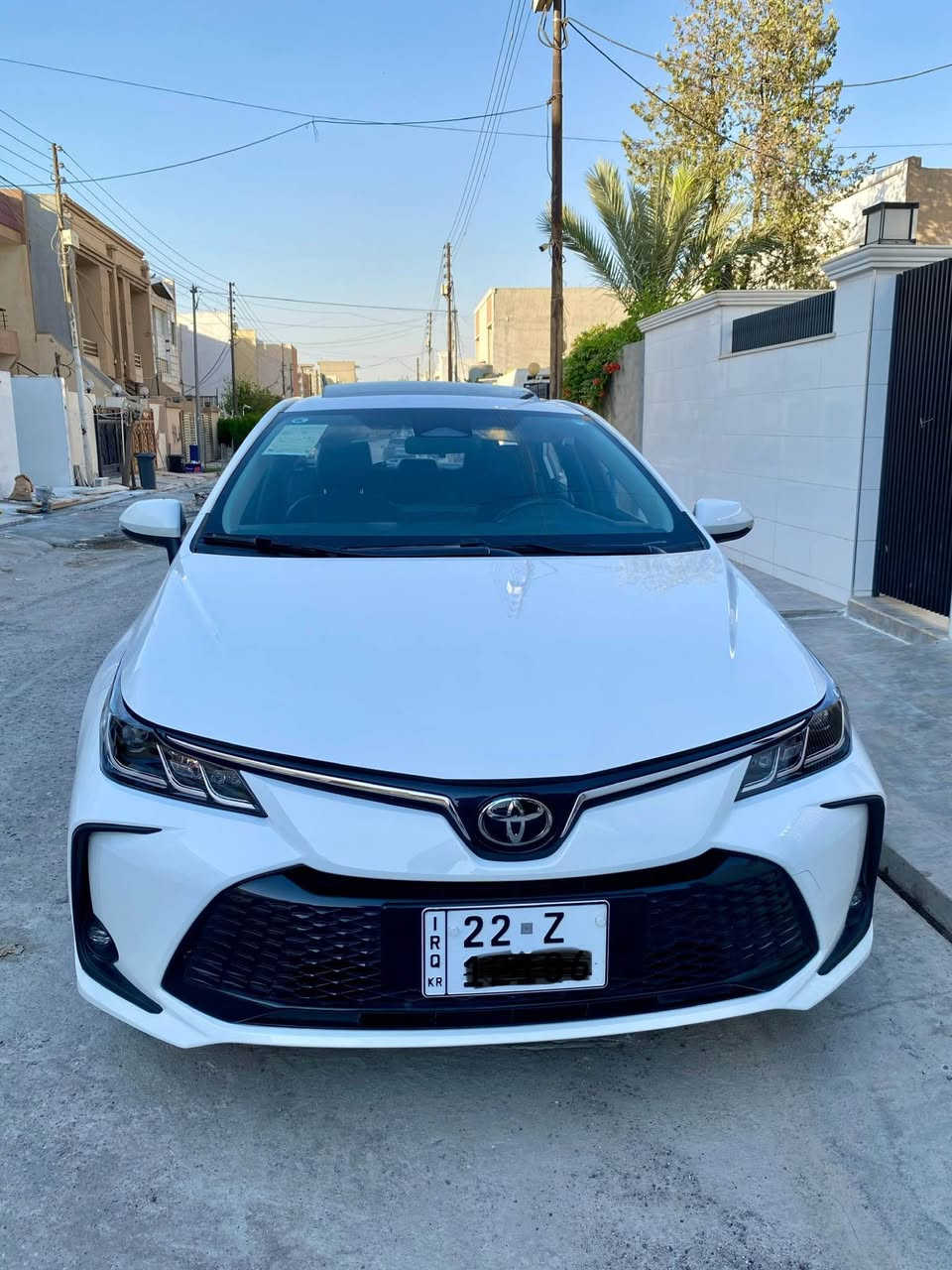 Toyota Corolla HEV 2024/11
کڕۆڵا هایبرید شکل خەلیجی هەموو شتێکی بەشەرت کلین بێ دحم بێ کێشە پاتری گیر مەکینە بەشەرت
نرخ 161وەرەقە ماوەی ڕویشتن 23000 کیلۆ مەتر 
رەقم تەلەفون 0750 432 4711 أربيل, العراق
