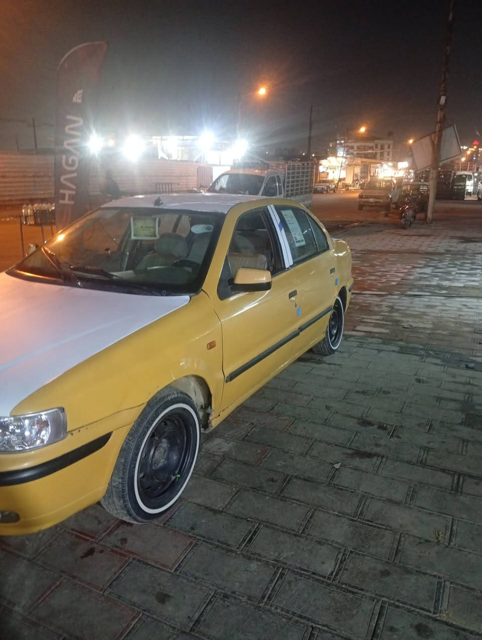 سياره سمند للبيع بيها قياسات بسيطه بها اغراض نقوصات رقم بصره ما مطلوبه لا هيئه لا غرامات سعرها 18ورقة وبيها مجال بسيط راعيها موجود تحويل مباشر مكاني بغداد***********
