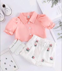 طقم أطفال • انيق • ٦-٩ شهور