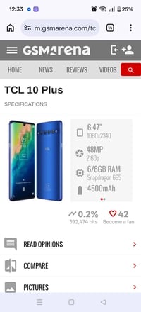 TCL 10 بلس • ٦/٢٥٦ • أربيل