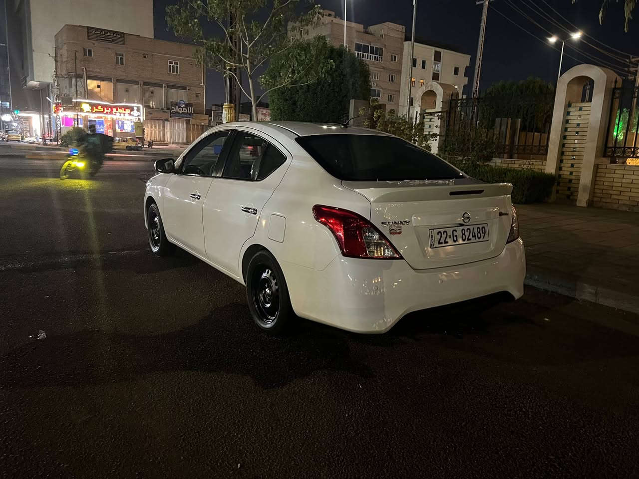 من رخصه لادمن نيسان صني مصري موديل ٢٠٢٤ ماشيه ٩٦ مكاني كربلاء رقم أربيل بسمي السعر ١١٥ قفل قفل دوشمه عام تخم تاير جديد حداديه مكينه كير تبريد كفاله للاستفسار الاتصال على الرقم ***********
